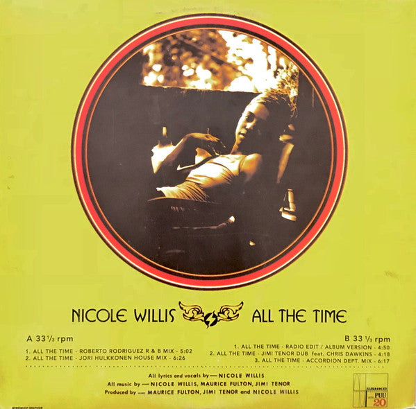 Nicole Willis : All The Time (12")