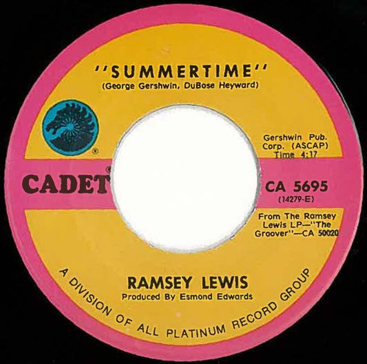 Ramsey Lewis : Summertime / Look-A-Here (7", Single)