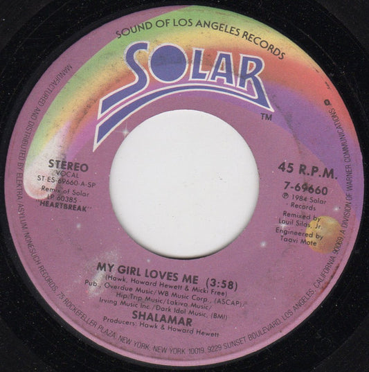 Shalamar : My Girl Loves Me (7")