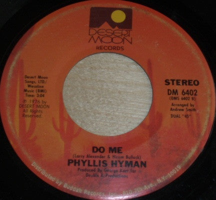Phyllis Hyman : Baby (I'm Gonna Love You) / Do Me (7")