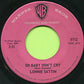 Lonnie Sattin : Oh Baby Don't Cry / Take Me Along (7", Single)