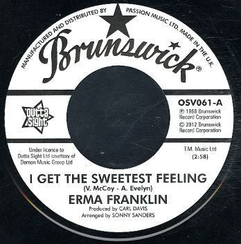 Erma Franklin / LaVern Baker : I Get The Sweetest Feeling / I'm The One To Do It (7", Single)