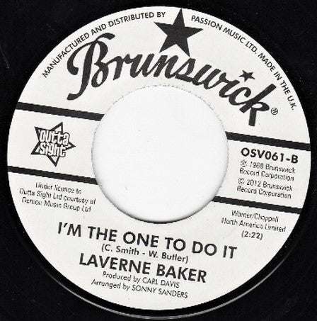 Erma Franklin / LaVern Baker : I Get The Sweetest Feeling / I'm The One To Do It (7", Single)