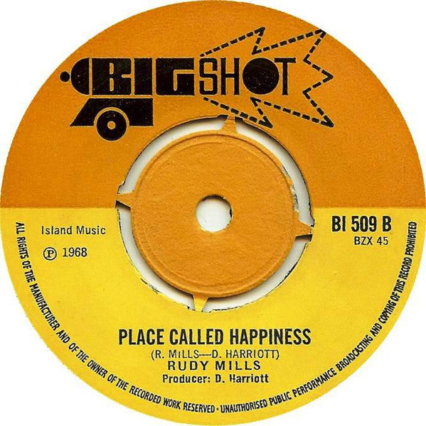 Rudy Mills : John Jones  (7", Single)