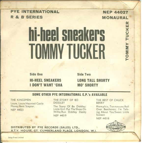 Tommy Tucker : Hi-Heel Sneakers (7", EP, Mono)