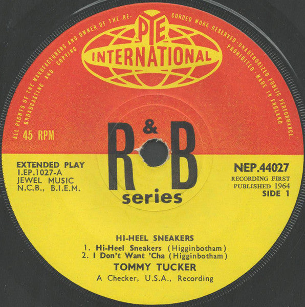 Tommy Tucker : Hi-Heel Sneakers (7", EP, Mono)