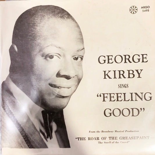 George Kirby : Feeling Good / No More (7", Promo)