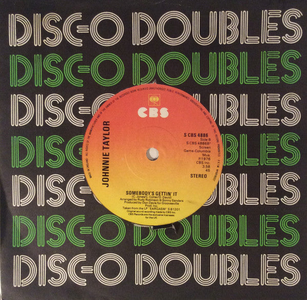 Johnnie Taylor : Disco Lady / Somebody's Gettin' It (7", Single, RE)