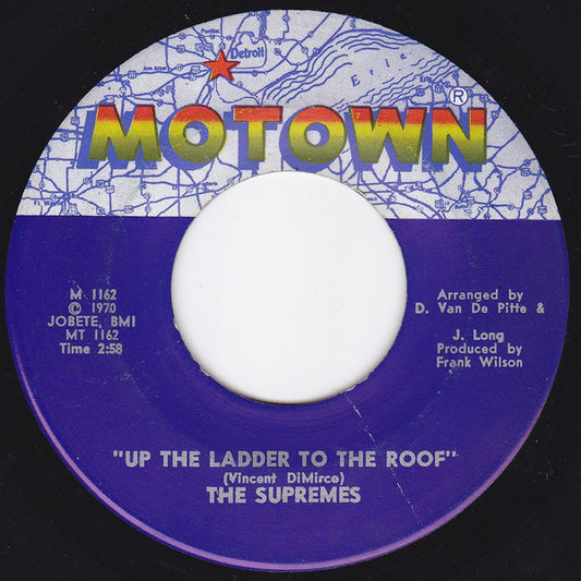 The Supremes : Up The Ladder To The Roof (7", Single, ARP)