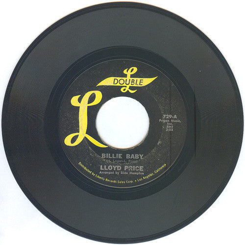 Lloyd Price : Billie Baby / Try A Little Bit Of Tenderness (7")