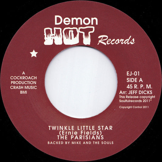 The Parisians : Twinkle Little Star (7", S/Sided, RE)