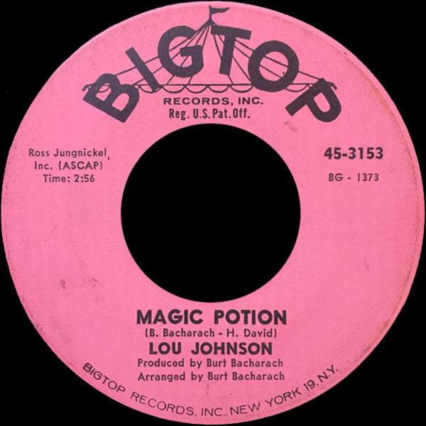 Lou Johnson : Reach Out For Me (7")