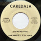 Hari Paris : You Hit My Love (7", Promo)