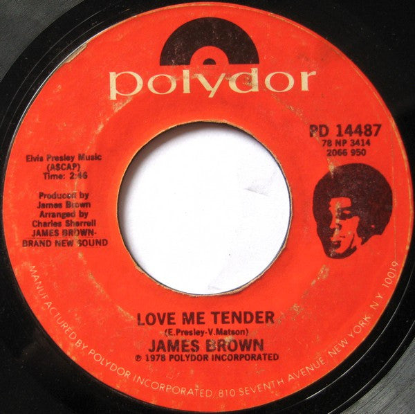 James Brown : The Spank / Love Me Tender (7", Single, Styrene)