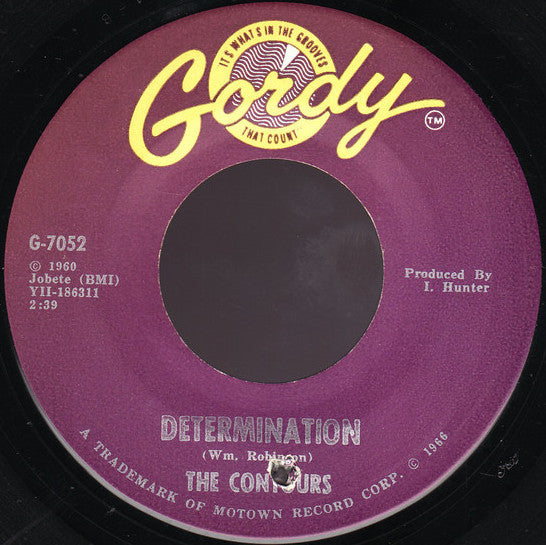 The Contours : Just A Little Misunderstanding (7", Single, ARP)