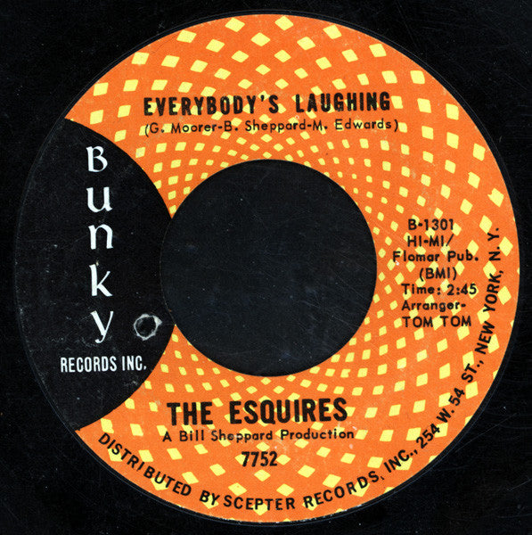 The Esquires : And Get Away (7", Styrene)