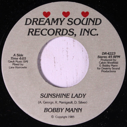 Bobby Mann : Sunshine Lady / Keep On Trying (7")