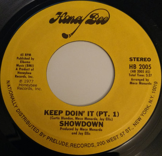 Showdown (3) : Keep Doin' It  (7")