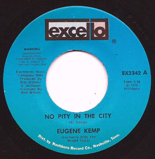 Eugene Kemp : No Pity In The City / The Power Is Gone (7")