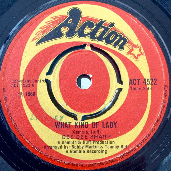 Dee Dee Sharp : What Kind Of Lady (7", Single)