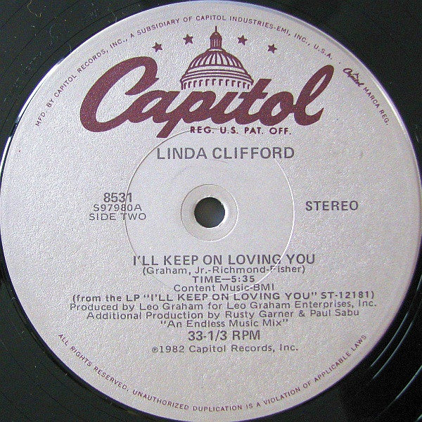 Linda Clifford : Don't Come Crying To Me (12")