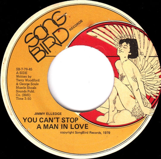 Jimmy Elledge : Can't Take The Leavin' / You Can't Stop A Man In Love (7")