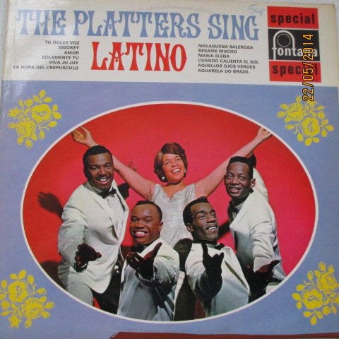 The Platters : The Platters Sing Latino (LP, Album, RE)