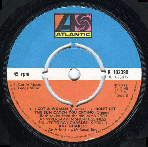 Ray Charles : What'd I Say (7", EP)