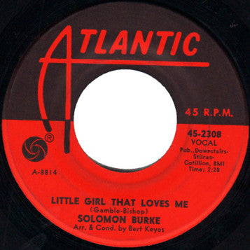 Solomon Burke : Only Love (Can Save Me Now) (7", Single)