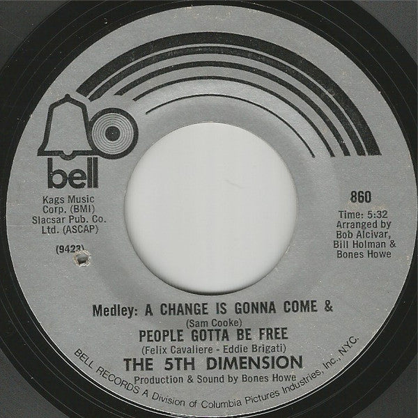 The Fifth Dimension : The Declaration (7", Single, Styrene)