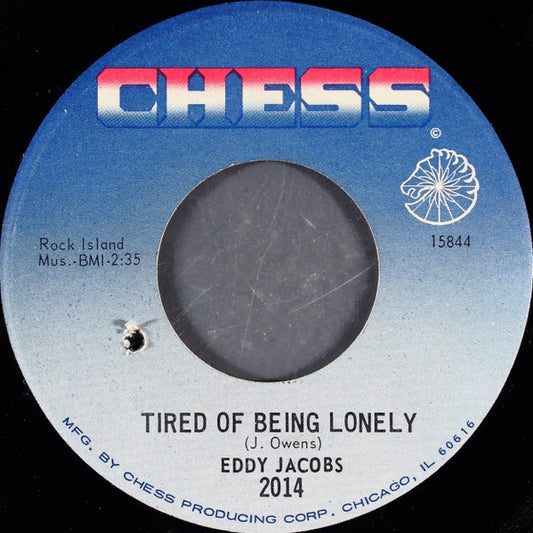 Eddy Jacobs : Tired Of Being Lonely / Turn Me Loose (7", Single)