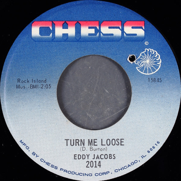 Eddy Jacobs : Tired Of Being Lonely / Turn Me Loose (7", Single)