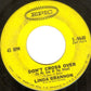 Linda Brannon : Don't Cross Over (7", Single)