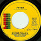 Esther Phillips : For All We Know / Fever (7", Single, Styrene)