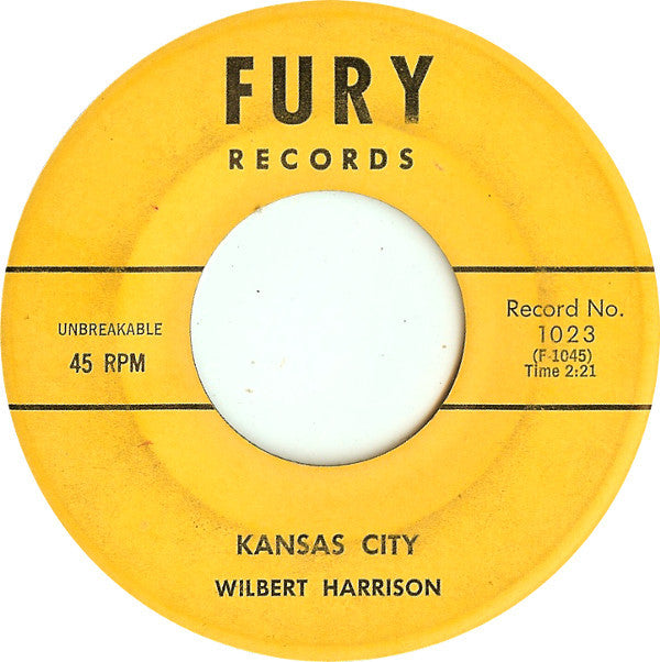 Wilbert Harrison : Kansas City / Listen, My Darling (7", Single)