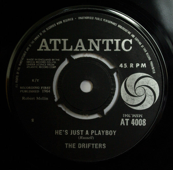 The Drifters : I've Got Sand In My Shoes (7", Single)