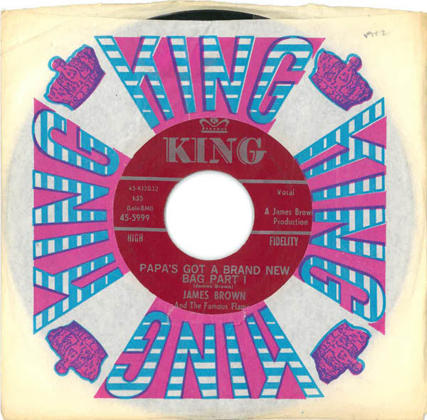 James Brown & The Famous Flames : Papa's Got A Brand New Bag (7", Mono, Mar)