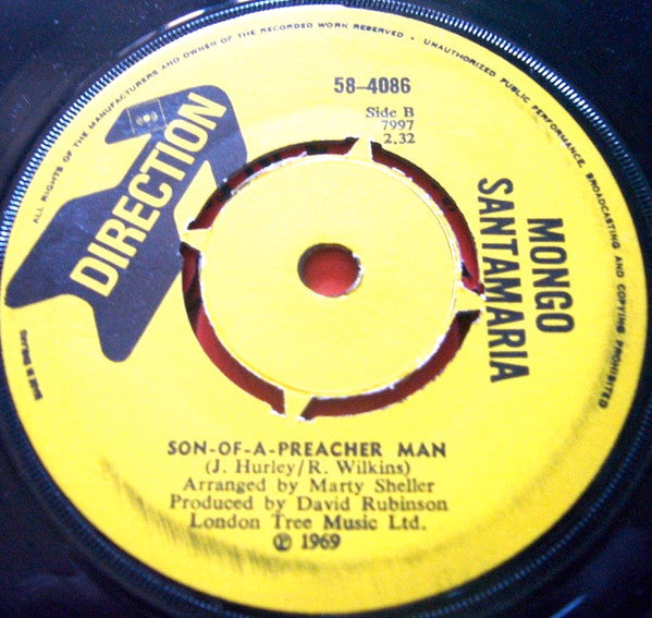 Mongo Santamaria : Cloud Nine (7", Single)