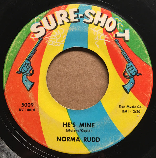 Norma Rudd : Something Keeps Telling Me / He's Mine (7")