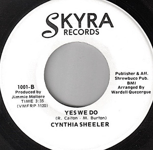 Cynthia Sheeler : I'll Break The Habit / Yes We Do (7")