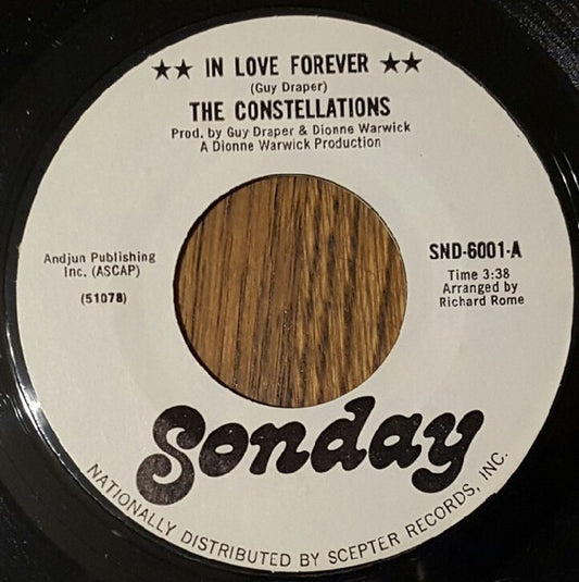 The Constellations : In Love Forever (7", Promo)