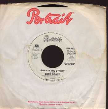 Eddy Grant : Boys In The Street (7", Promo)