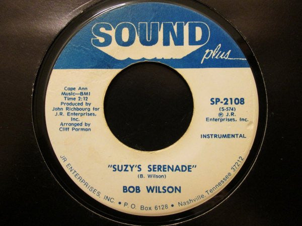 Bob Wilson : Suzy's Serenade / After Hours (7", RE)