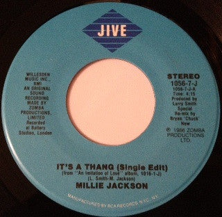 Millie Jackson : It's A Thang (7")