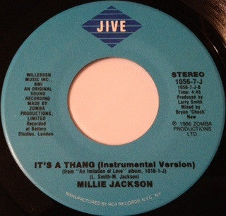 Millie Jackson : It's A Thang (7")