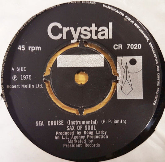 Sax Of Soul : Sea Cruise (7")