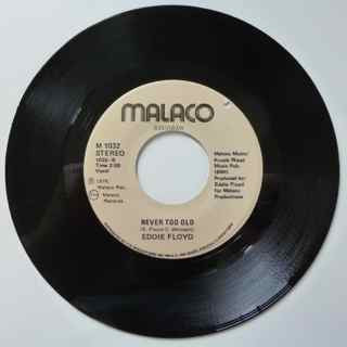 Eddie Floyd : Somebody Touch Me / Never Too Old (7")
