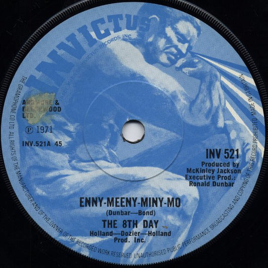 The 8th Day : Enny-Meeny-Miny-Mo (7", Sol)