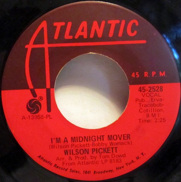 Wilson Pickett : I'm A Midnight Mover / Deborah (7", Single, PL )