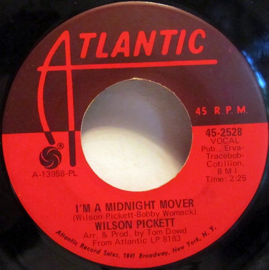 Wilson Pickett : I'm A Midnight Mover / Deborah (7", Single, PL )